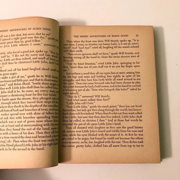 1940 Robin Hood By Howard Pyle Whitman Publishing Co Hardcover - Picture 14 of 16